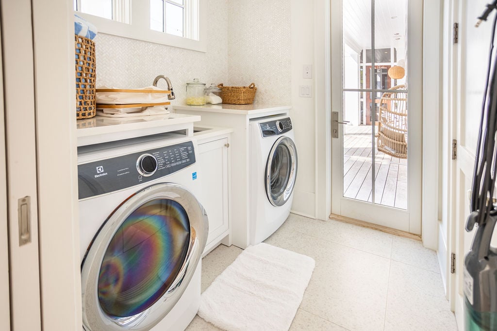 Laundry room on first floor.
