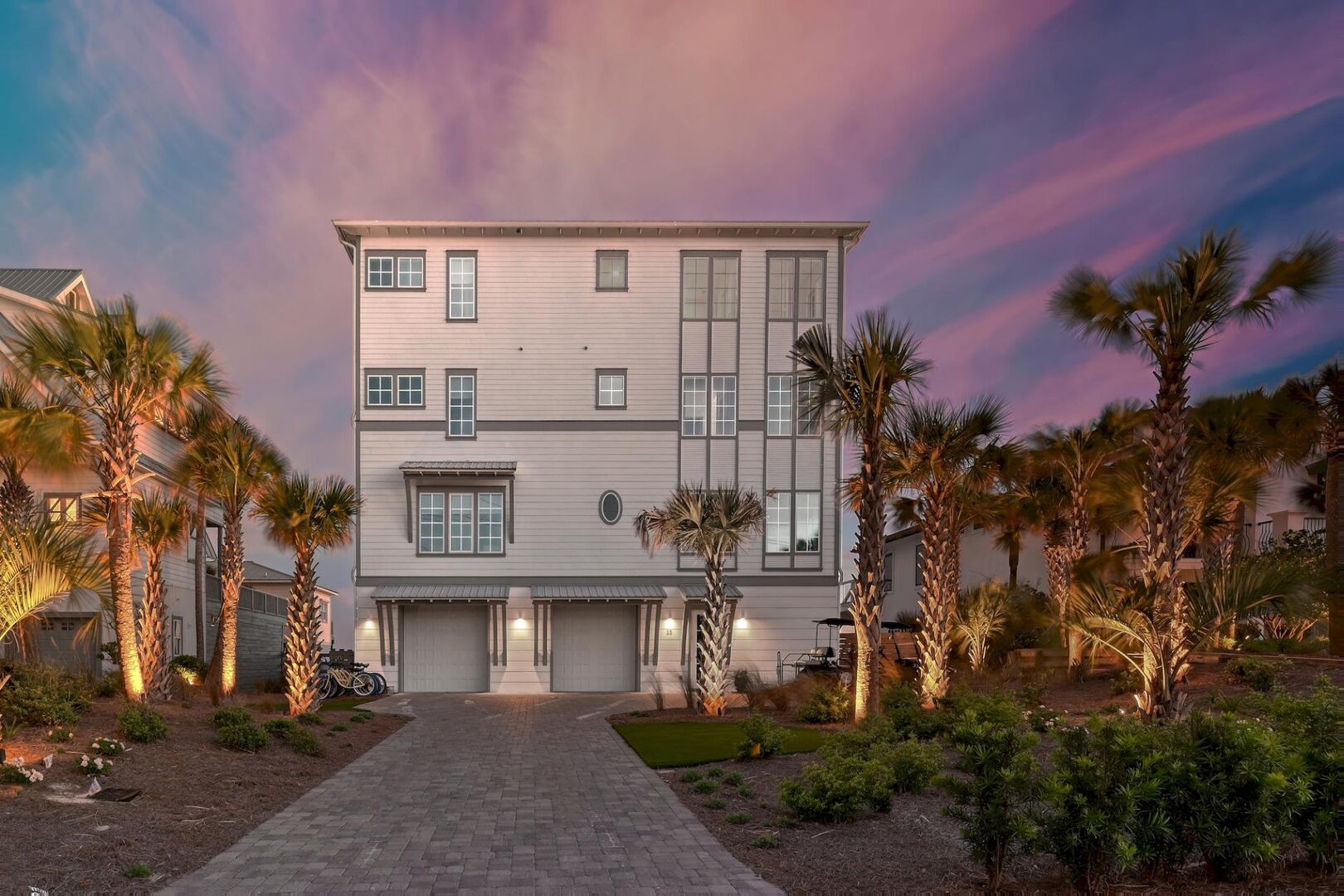 4-story home right on the beach!