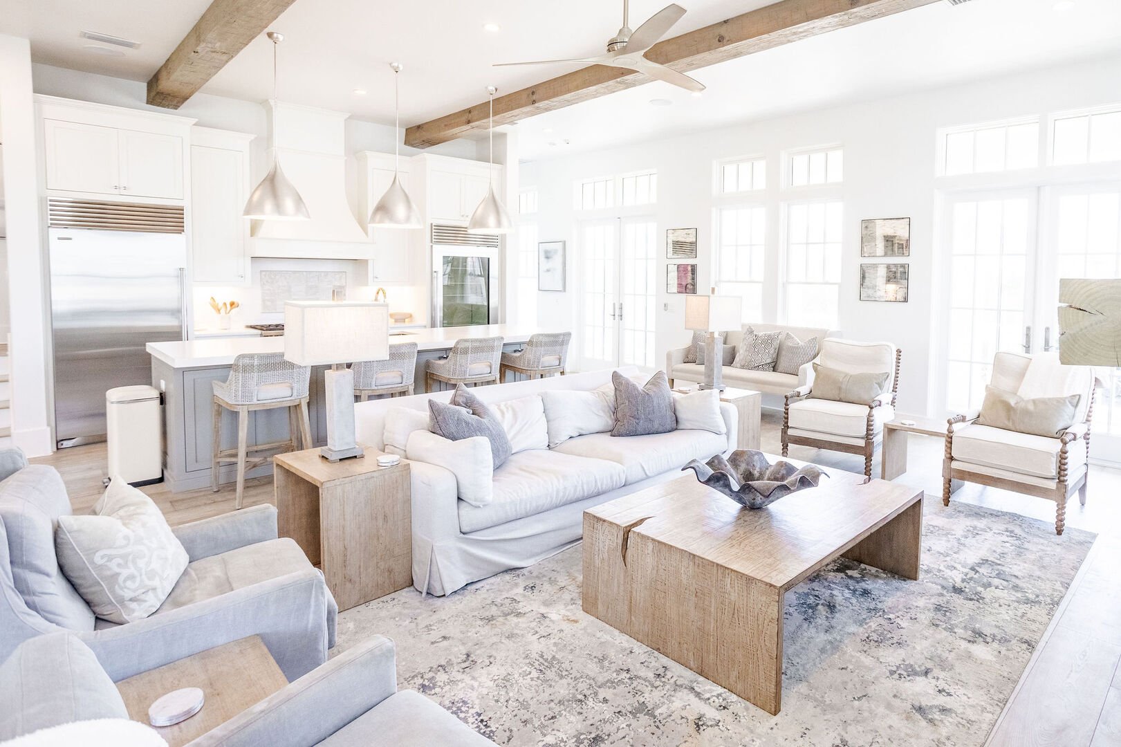 Open concept main floor living space!