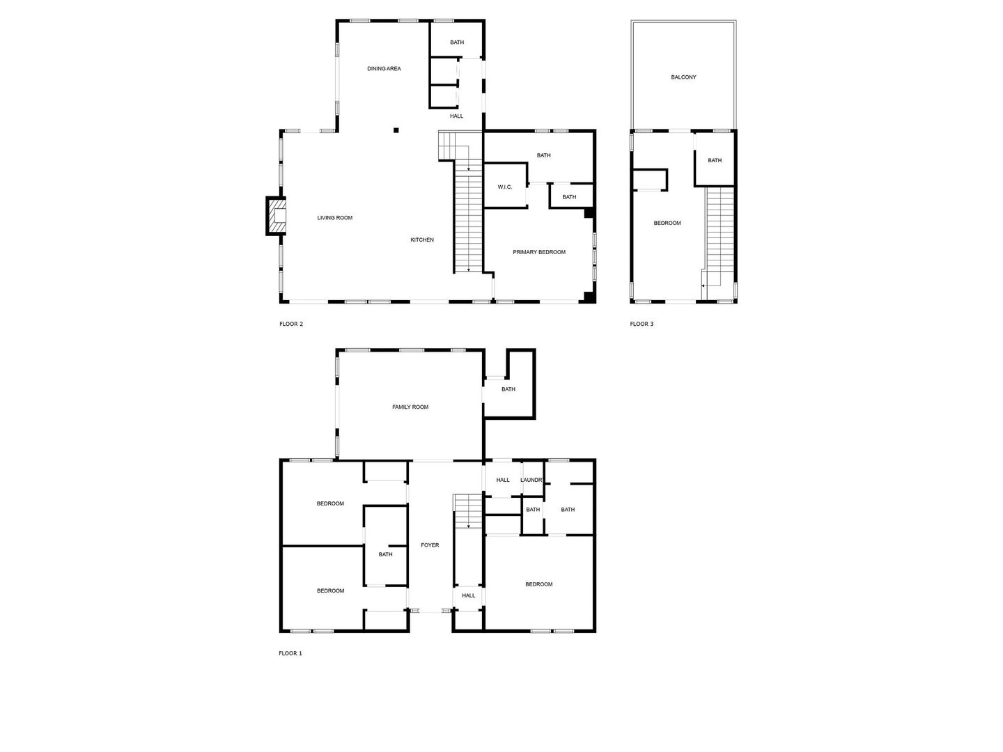 Main House Floor Plan