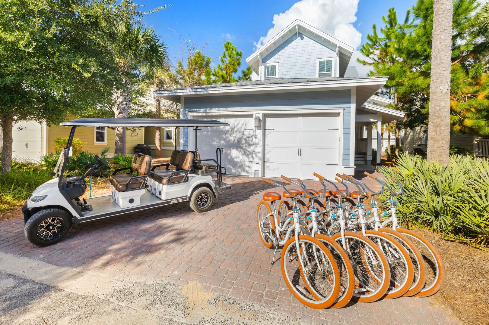 Home features 2 driveway parking spaces.