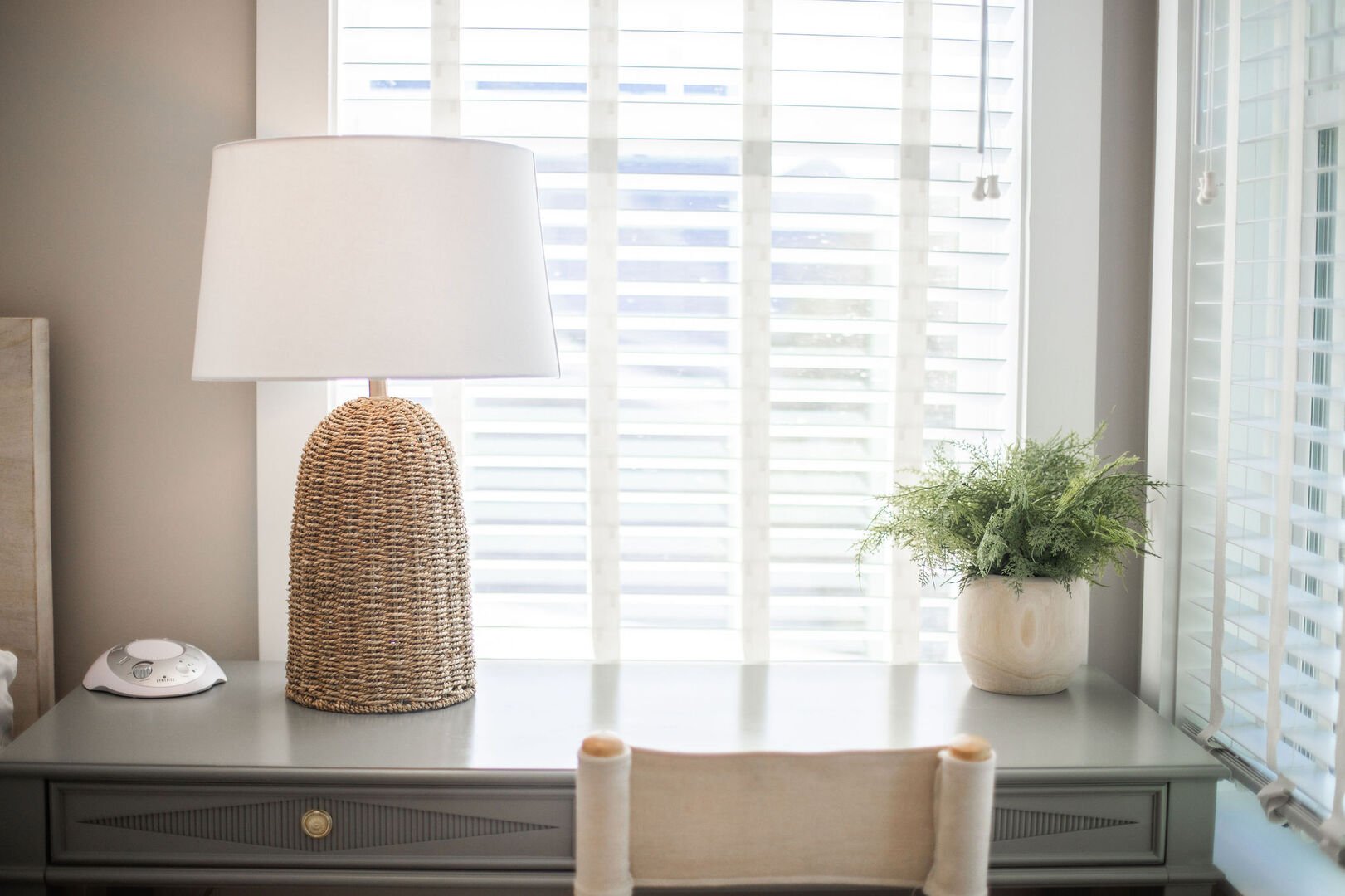 Dedicated work space.