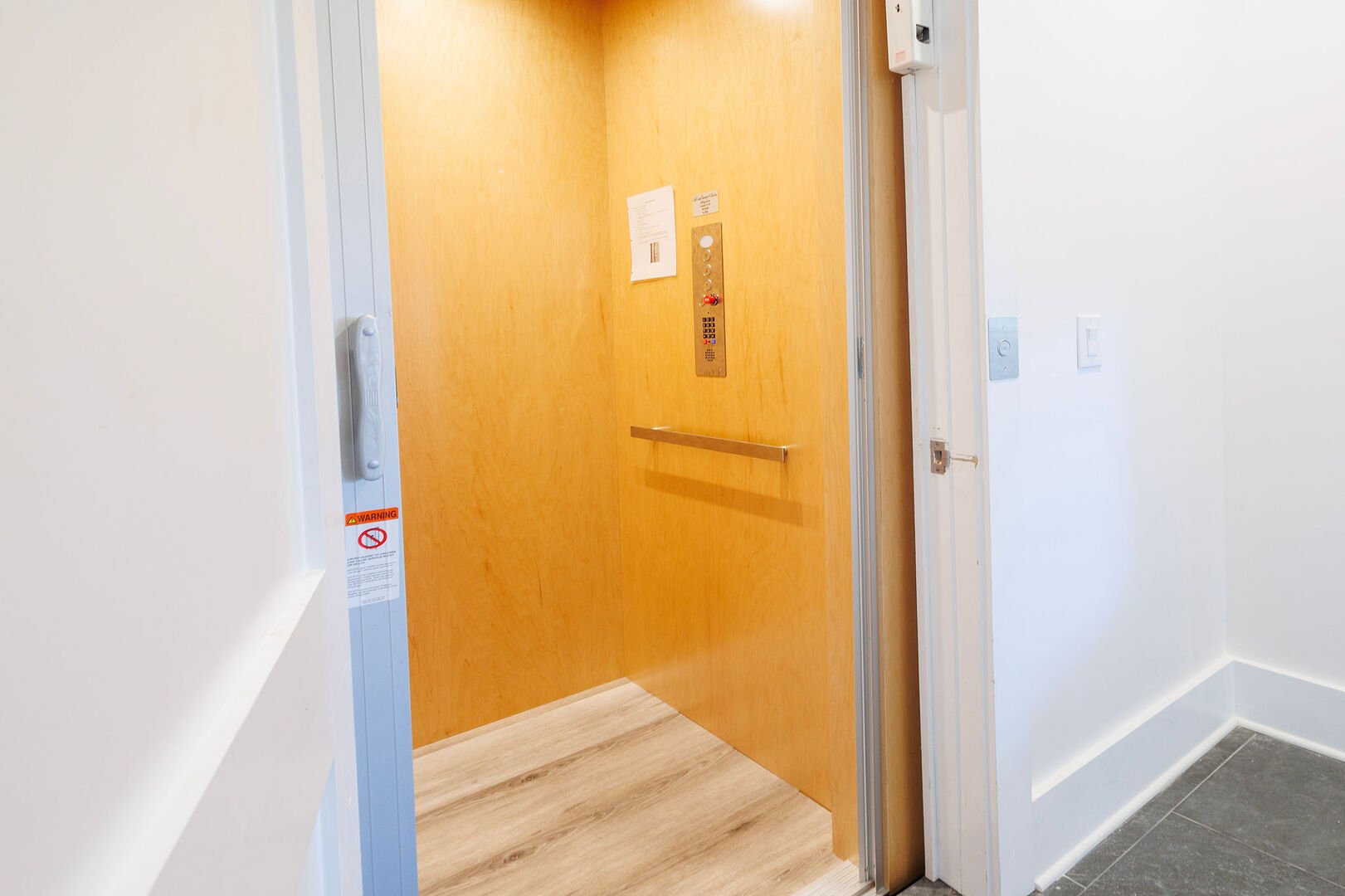 Home includes an elevator.