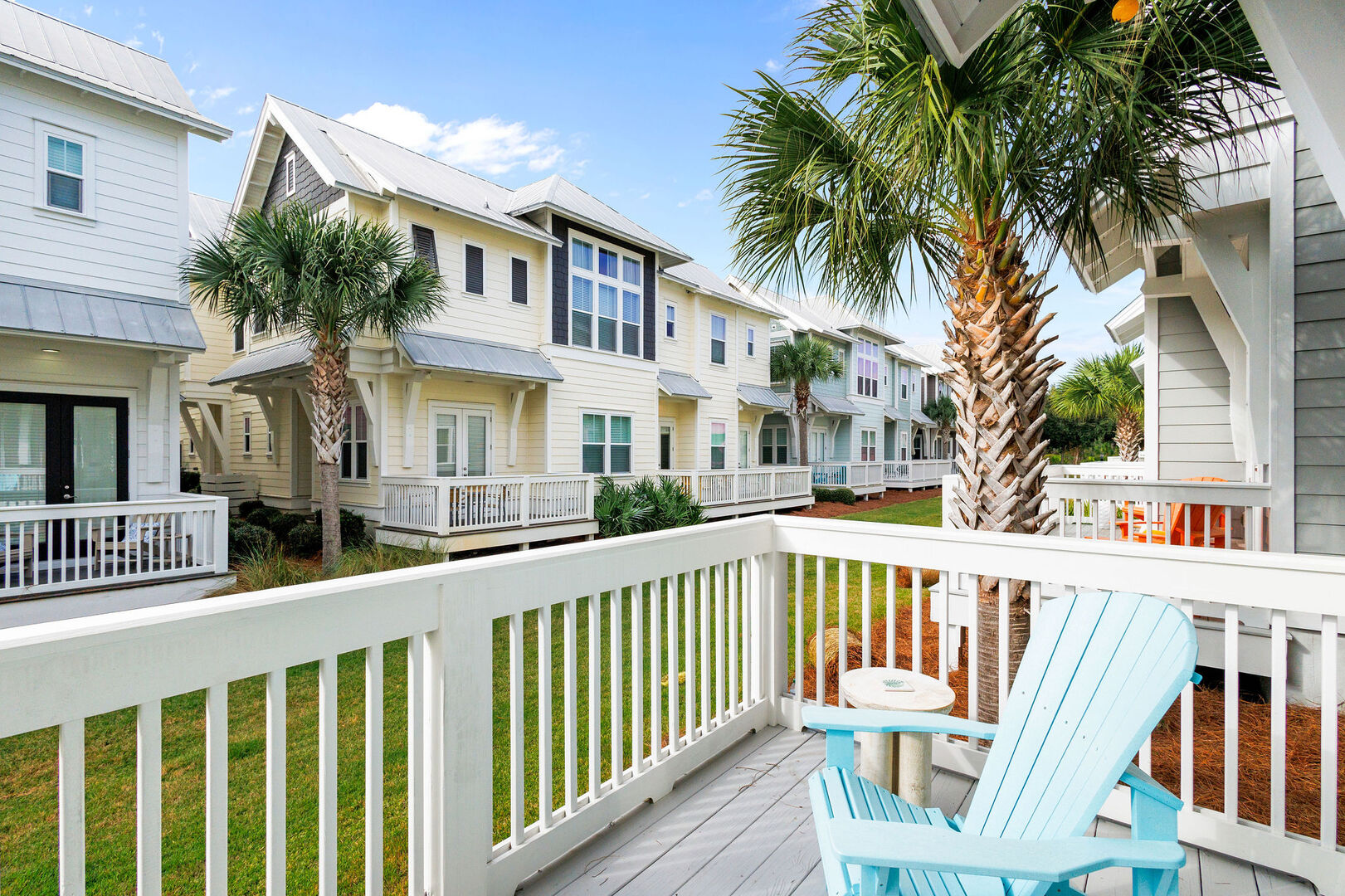 Private patio off dining room. Perfect spot to enjoy a morning cup of coffee.
