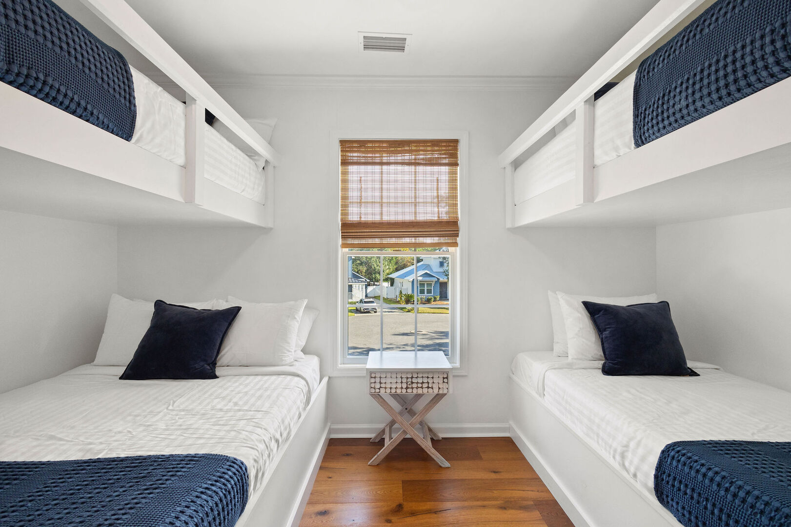 Bedroom #2 features bunk beds. (1) twin over twin and (1) twin over full.