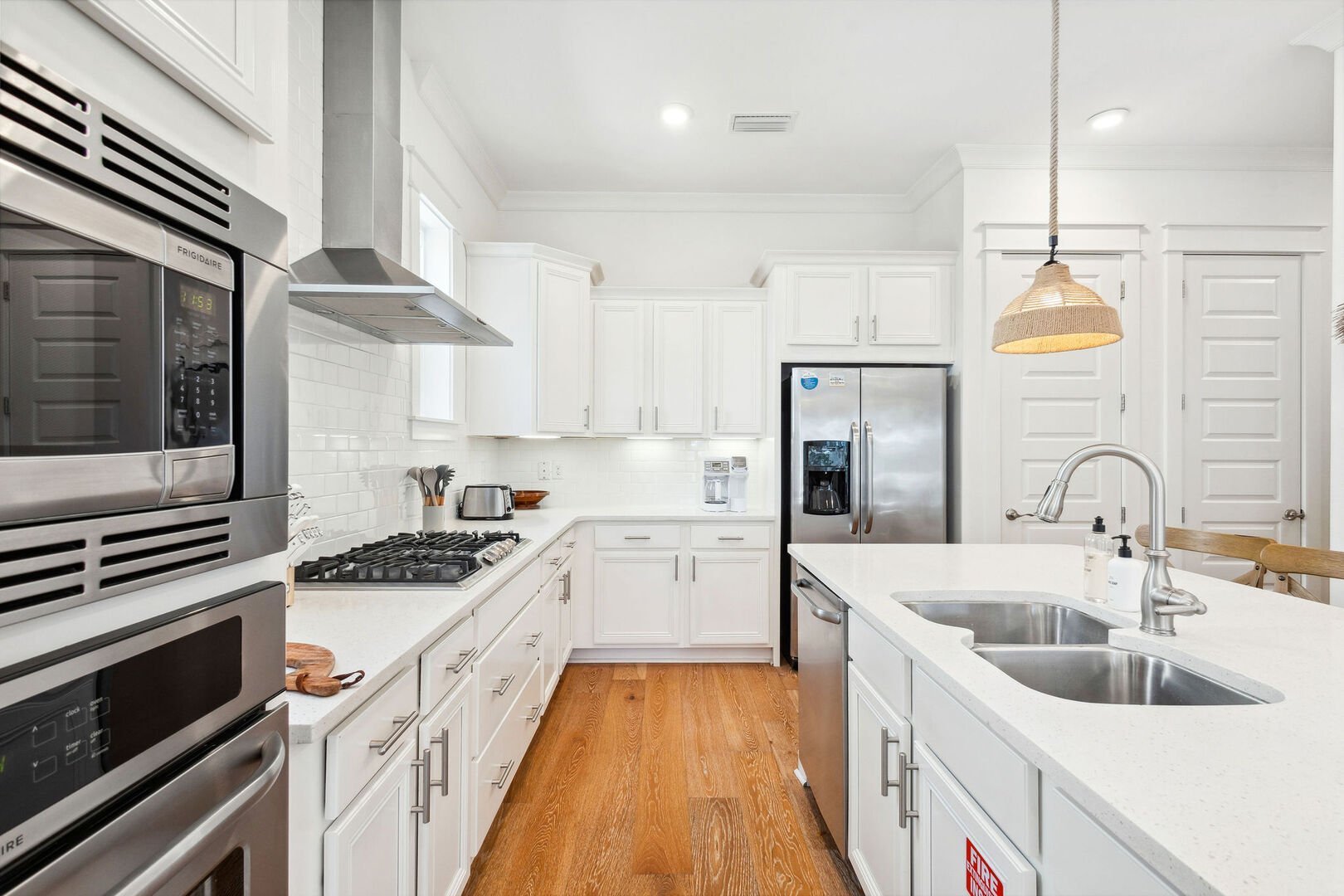 Kitchen is fully stocked with all of your cooking essentials!