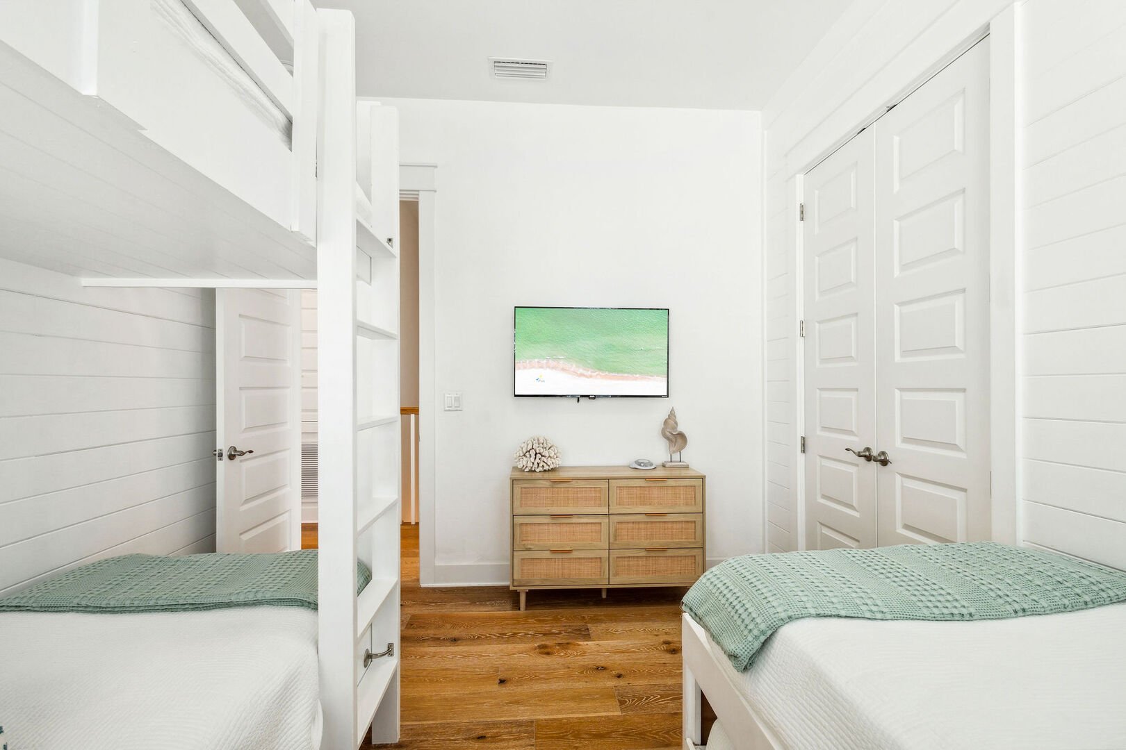 Bedroom #2 also features a smart tv!