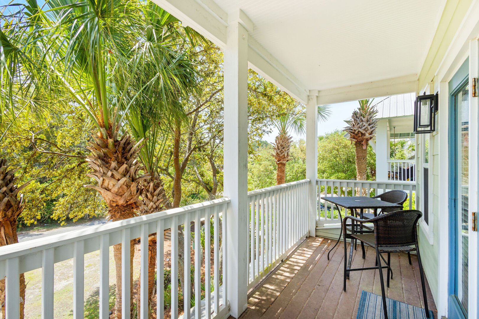 Private balcony off bedroom #3 is the perfect spot to sip your morning coffee.