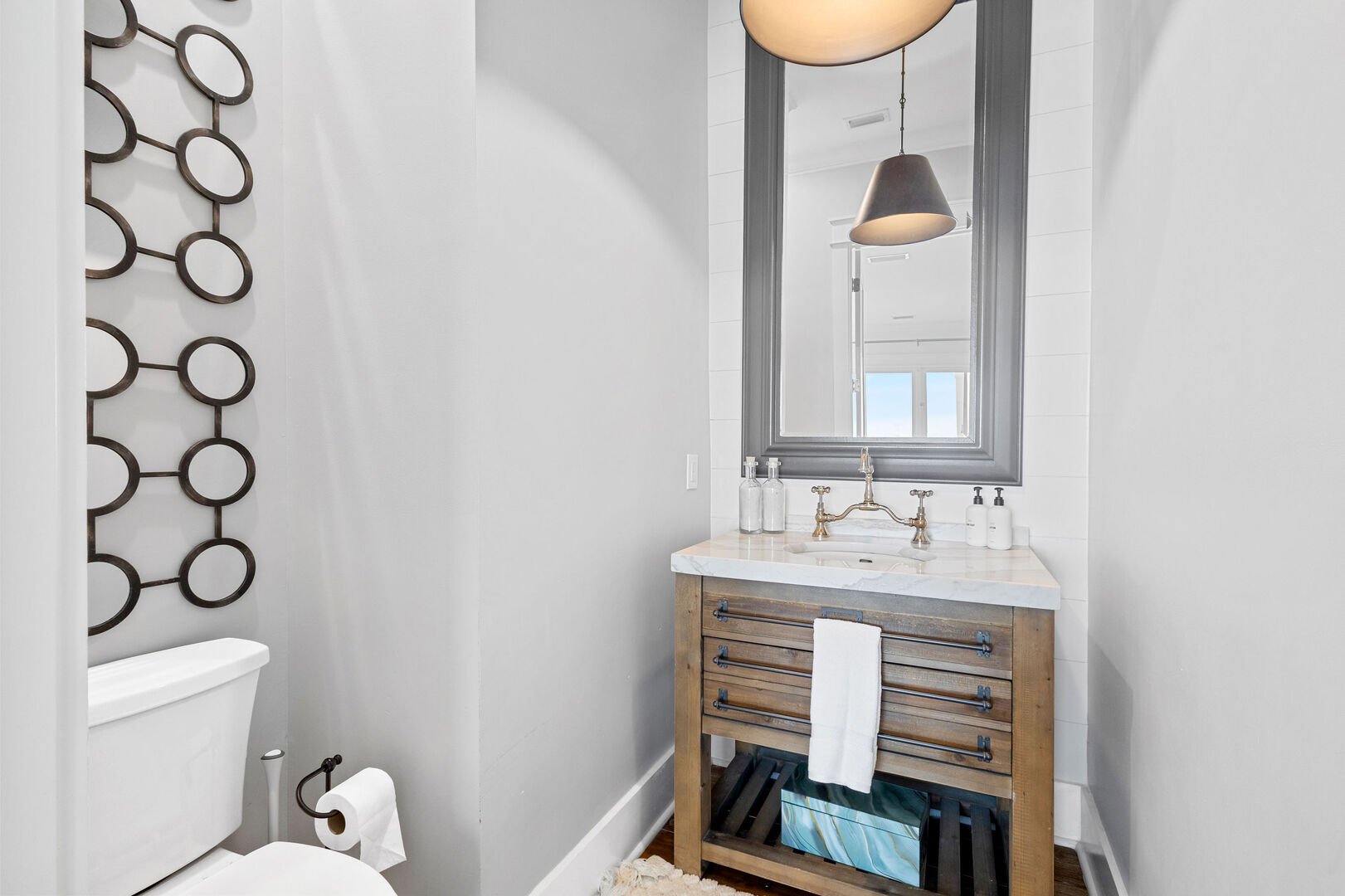 Third floor half bath.