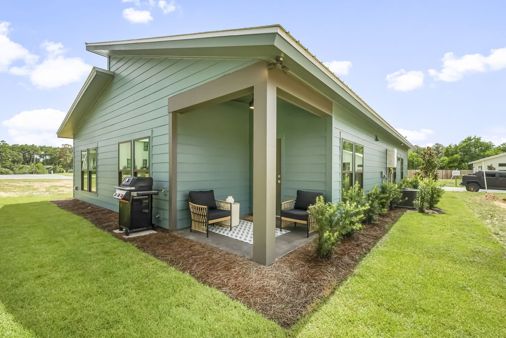 Enjoy the backyard patio!