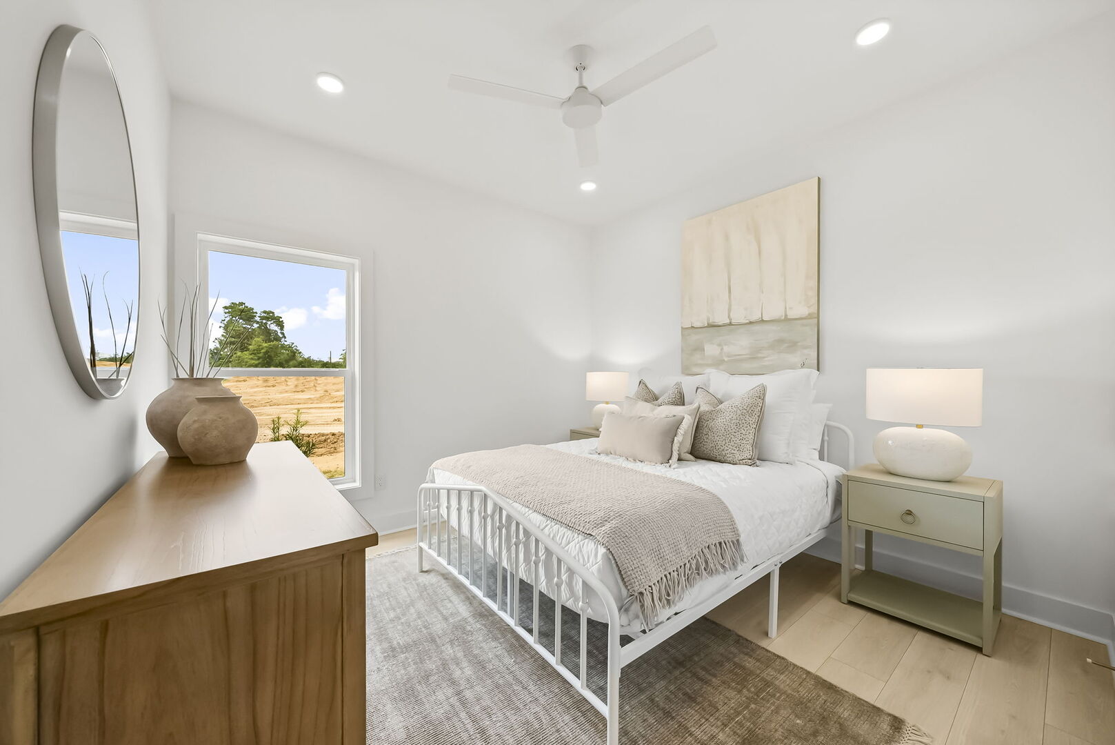 Bedroom #2 features Queen Bed.