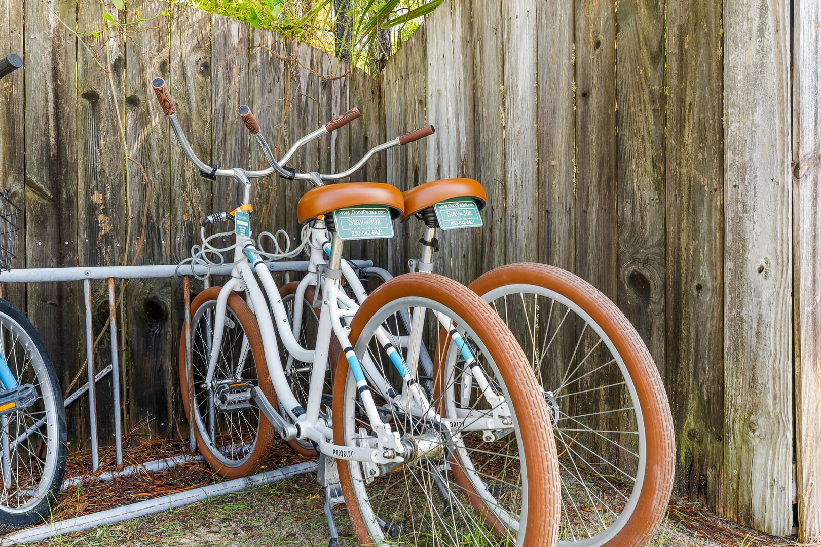 2 complimentary adult bikes included in your stay.