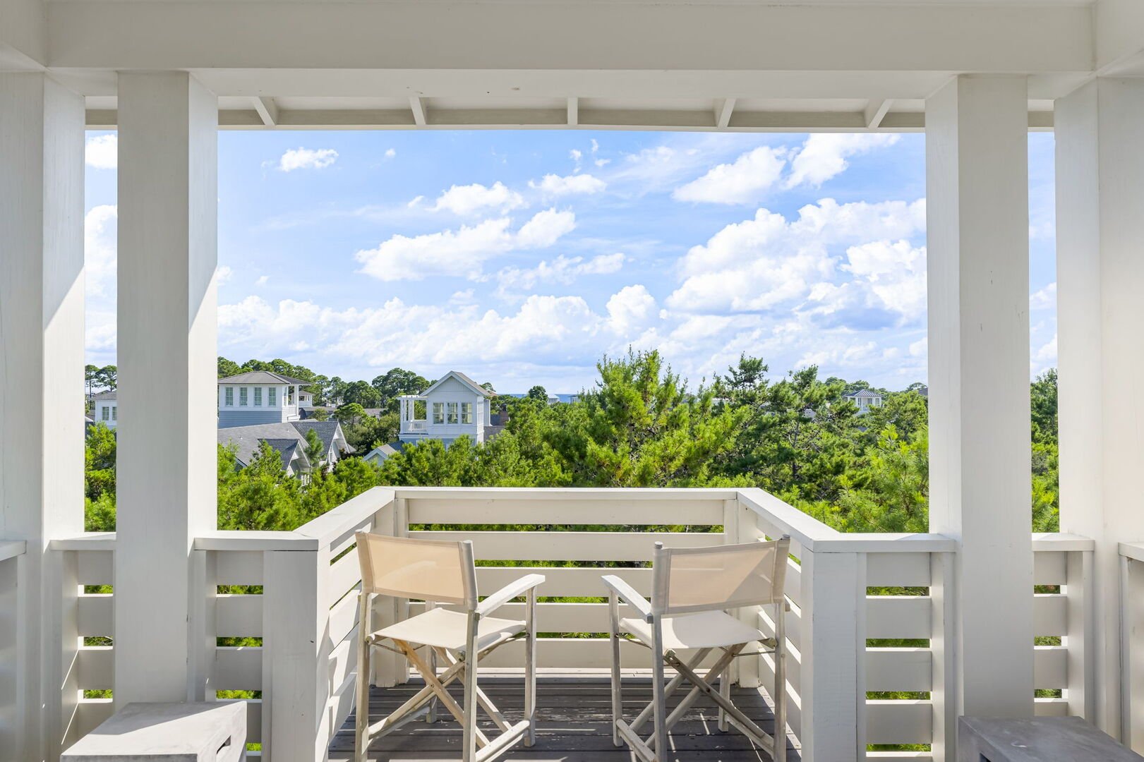 Beautiful views of the Gulf from the watchtower perfect for watching the sunrise and sunset!