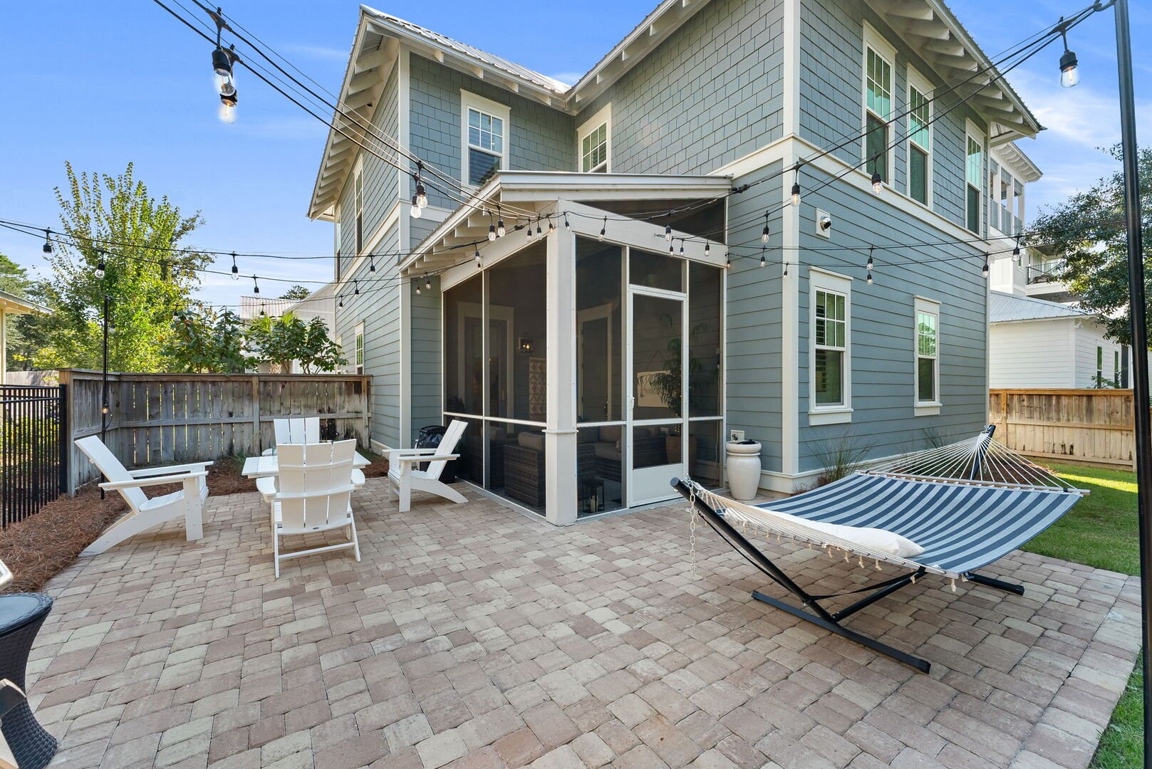 The perfect backyard oasis.