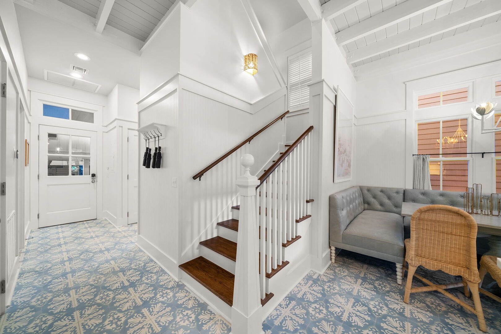 Access to second floor.