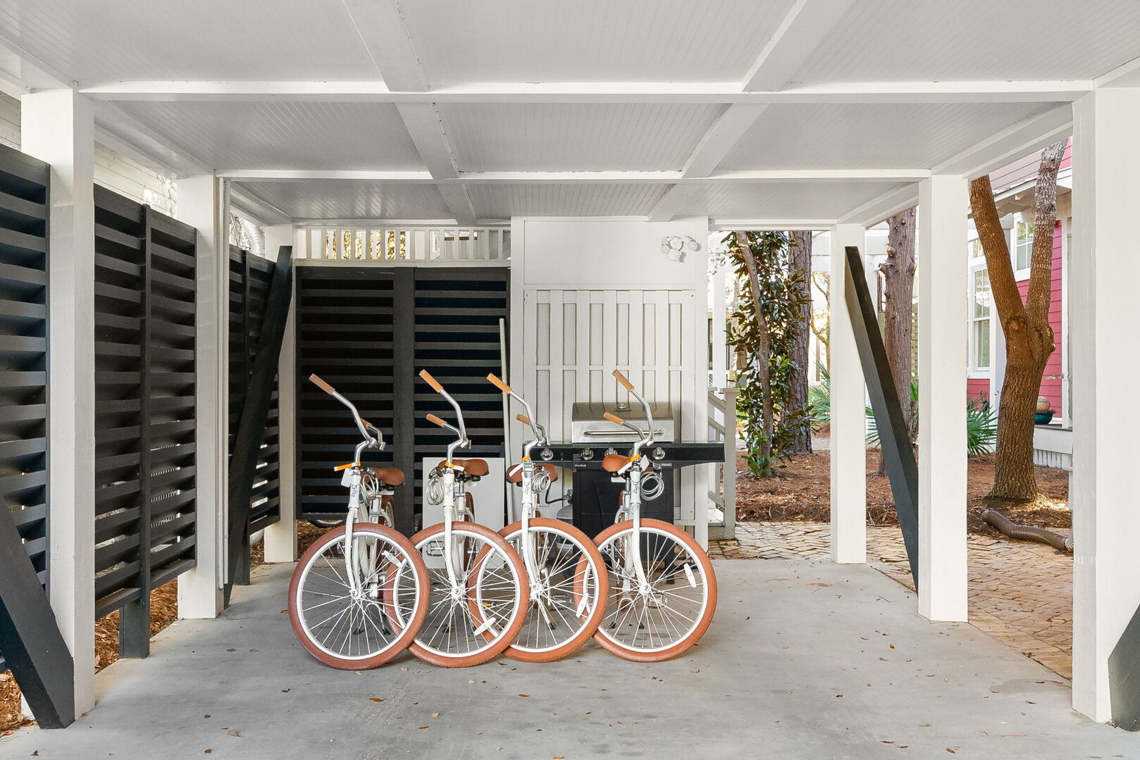 Home included 4 adult bikes.