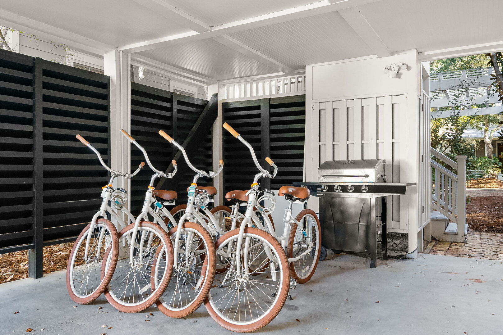 Included are 4 adult bikes.