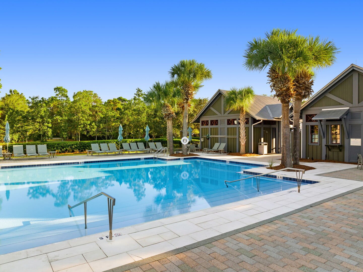 WaterColor guest have access to multiple community pools, including WaterColor Beach Club.