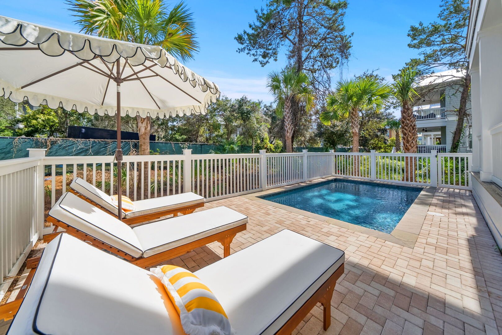 One of Seacrest Beach only homes with a private pool!